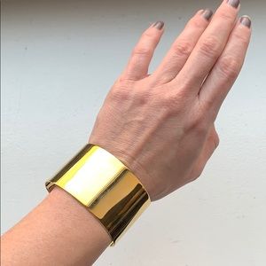 14 K Gold Plated Cuff bangle